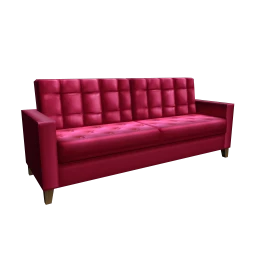 Bakewell Velvet Sofa - Pink