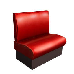 Dolly's Diner Booth Seat - Ruby