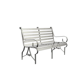Wrought Iron Garden Bench