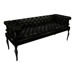 Obsidian Extravagance Coffin Sofa