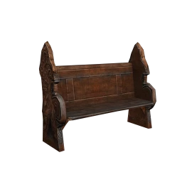 Shadowfall - Carved Bench