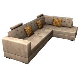 Rhapsody Corner Sofa - Beige