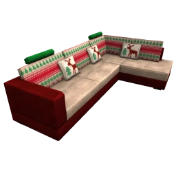 Rhapsody Corner Sofa - Christmas Pattern