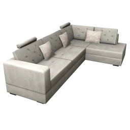 Rhapsody Corner Sofa - White