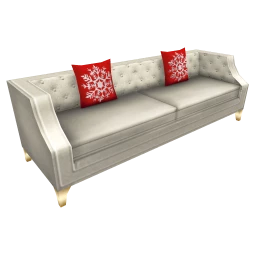 Luxe Liberty Sofa - White