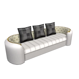 Luxe Chesterfield Ovate Sofa