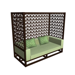 Luxe Hot Summer Nights Patio Sofa