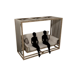 Luxe Pasithea Swing Bench