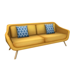 Canary First Blush Sofa
