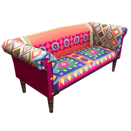 Oaxaca Diego Printed Sofa