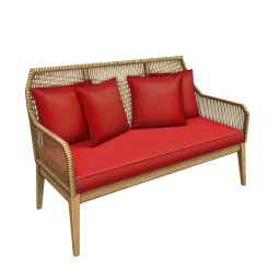 Terracotta Madeira Garden Sofa