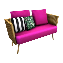 Fontabelle Tropicana Sofa - Flamingo