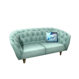 Studio Buttoned 2 Seater Sofa