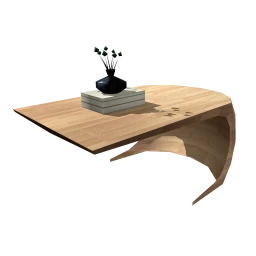 Tephra Coffee Table - Decorated