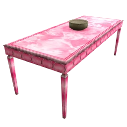 Dining Table of the Rich and Famous - Pink