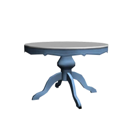 Chic Blue Dining Table