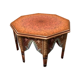 Pageant Side Table - Decorated