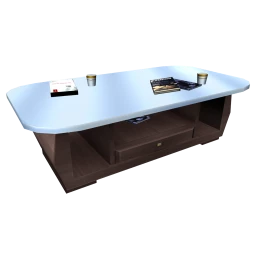 Hecksher Coffee Table - Decorated