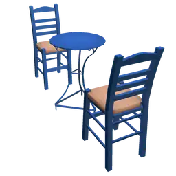 Cosmos Mykonos Villa Party Table For Two