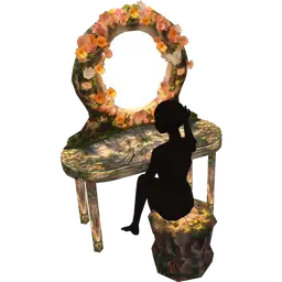 Cosmos Fairy Dressing Table - Interactive