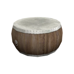 Cosmos Shipshape Barrel Table