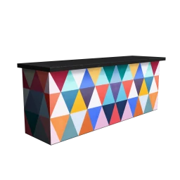 Eclectic Patterned Bar Section