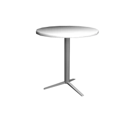 Bubble Tea Round White Table