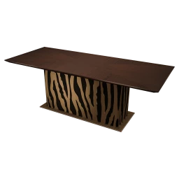 Golden Stripes Dining Table