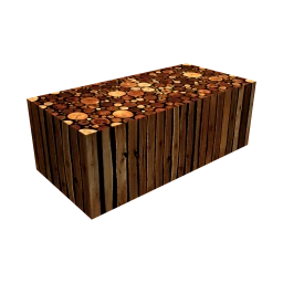 Cut Log Coffee Table - Walnut