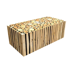 Cut Log Coffee Table - Birch