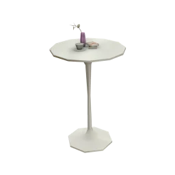 Lippa 28" Wood Bar Table In White 