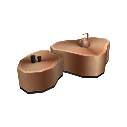 Loft Molten Copper Coffee Table