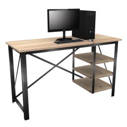 Industrial Streamlined Desk