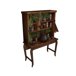 LOFT Herb Apothecary Table