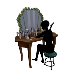 LOFT Forest Spirit Vanity Table - interactive