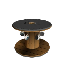 Loft Industrial Spool Table