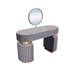 Luxe Bling Empire Dressing Table