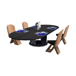 Luxe Ocean Bound Dining Table