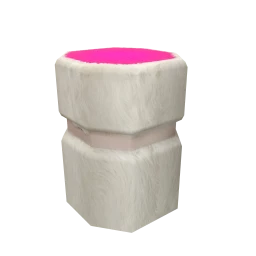 Dream House Geranium Pink Croc Bedside Table