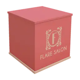 Luxe Flare Salon Drinks Table