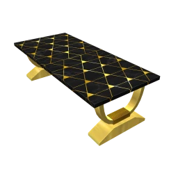 Luxe Five Course Meal Dining Table