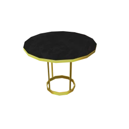 Luxe Minimalist Glam Side Table