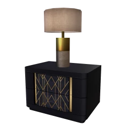 Luxe Cool Night Bedside Table