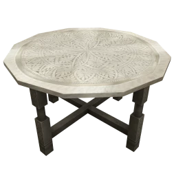 Riad Merzouga Silver Coffee Table