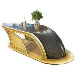 Luxe Retro Future Glam Coffee Table