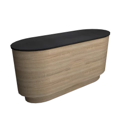 Luxe Salon Reception Desk