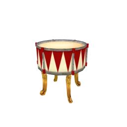 Mod Drum Beat Side Table