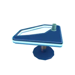 Mod Colourblock Coffee Table - Blue