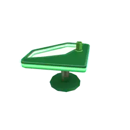 Mod Colourblock Coffee Table - Green