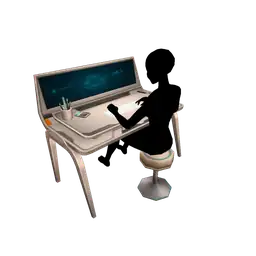 Mod Space Traveler Desk